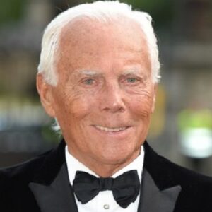 Giorgio Armani Bio, Early Life, Career, Net Worth and Salary